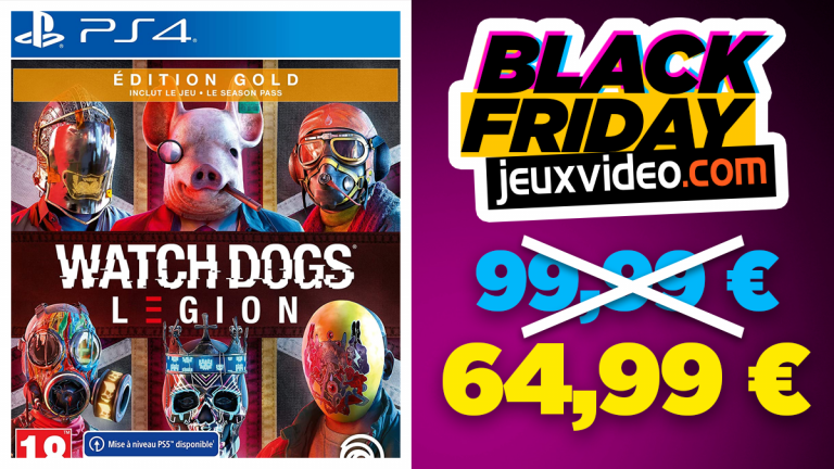 Black Friday : Watch dogs Legion - Gold Edition en réduction chez Amazon
