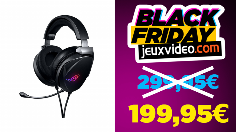 Black Friday : Le casque gaming Asus ROG Theta 7.1 à 199,95€ sur Materiel.net