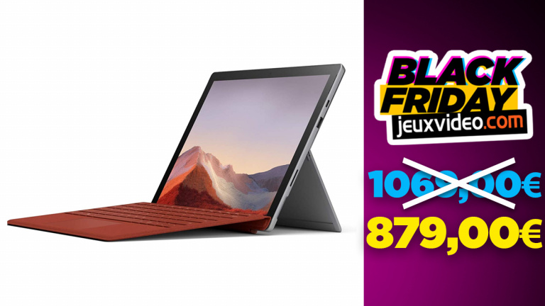 Black Friday : Le Microsoft Surface Pro 7 128 Go à 879€ sur Amazon