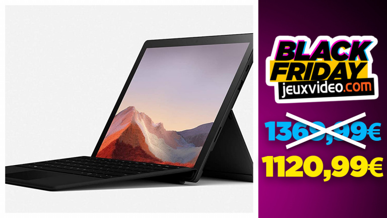 Black Friday : Le Microsoft Surface Pro 7 256 Go à -18% sur Amazon
