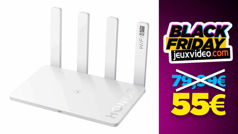 Black Friday : Le routeur HONOR 3 Wi-Fi avec 4 antennes à 55€ sur Amazon