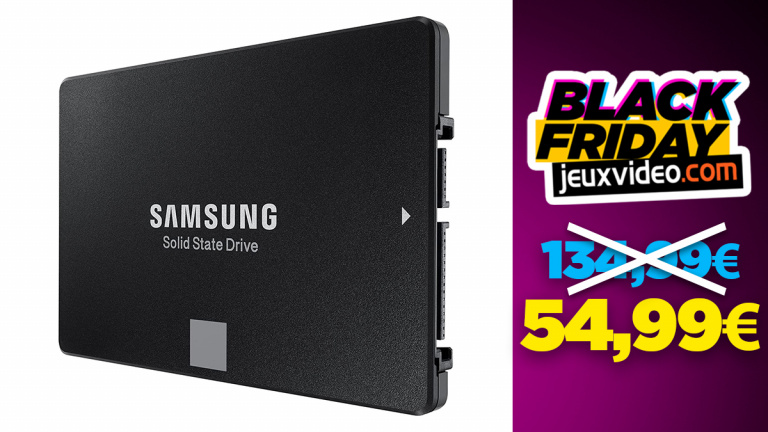Black Friday : Les SSD Internes Samsung 860 EVO 2,5 pouces jusqu'à -60% sur Amazon