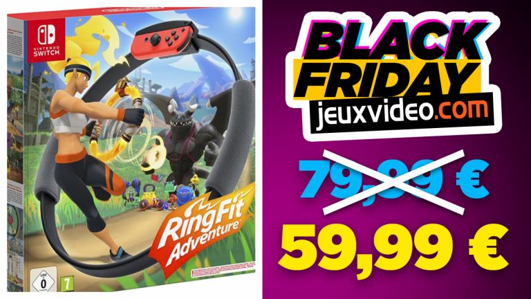 Black Friday : Ring Fit Adventure à -25% sur Auchan