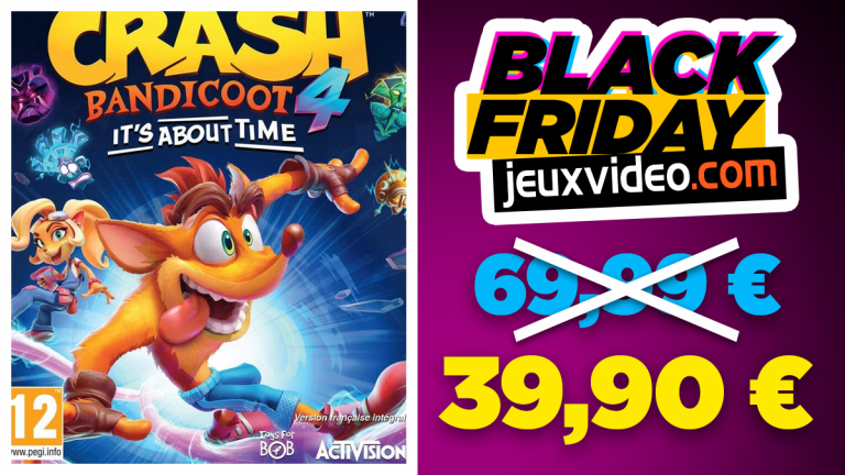 Black Friday : Crash Bandicoot 4 : It's About Time à moins de 40€ sur Amazon