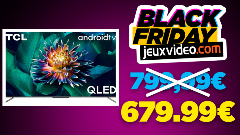 Black Friday : La TV QLED TCL 4K de 65 pouces jusqu'à -120€ sur Darty