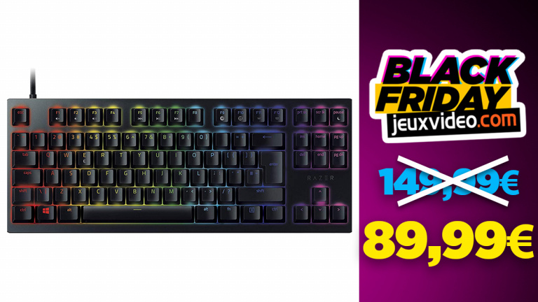Black Friday : Le clavier Razer Huntsman Tournament Edition à -40% sur Amazon