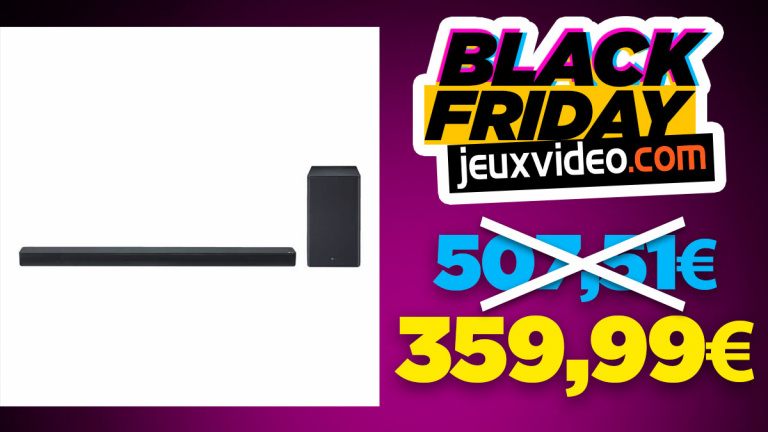 Black Friday : la barre de son LG SK8 - 360 Watts - Dolby Atmos à moins de 360€ sur Cdiscount