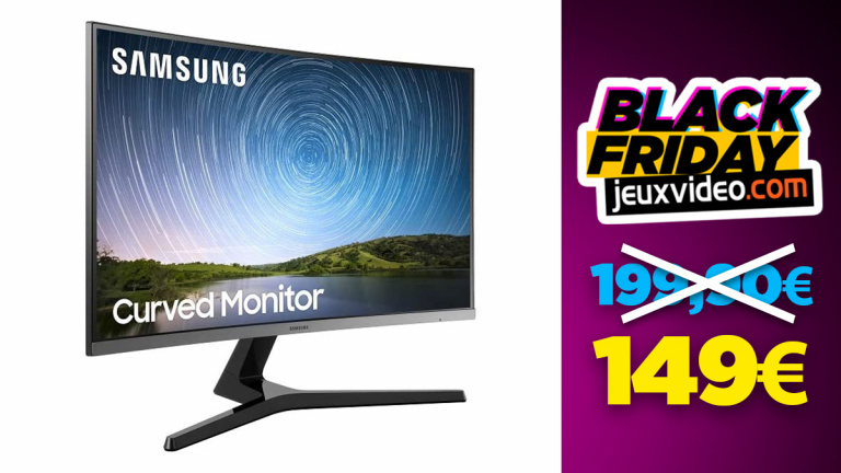 Black Friday : L'écran PC Samsung C27R502FHU à moins de 150€ sur Amazon