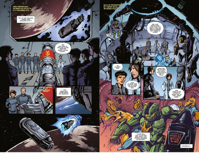 Halo : la bande dessinée Dommages collatéraux va sortir en français