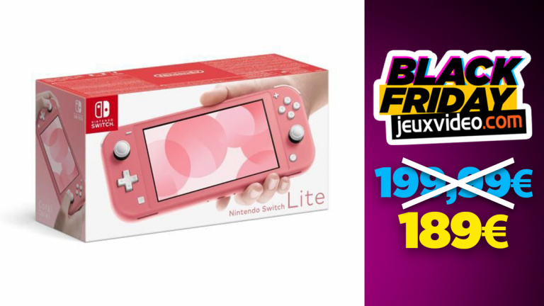 Black Friday : la Nintendo Switch Lite Corail baisse les prix chez Cdiscount