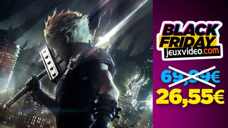Black Friday : Final Fantasy VII Remake à 26,55 € chez Cdiscount