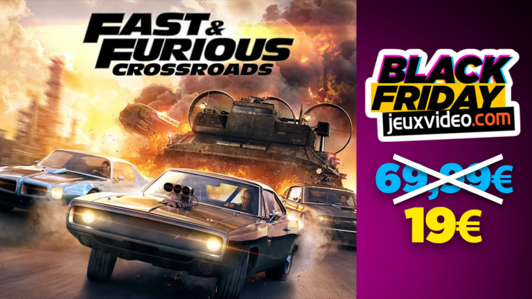 Black Friday : Fast & Furious : Crossroads à 20 € sur PS4 et Xbox One chez Amazon