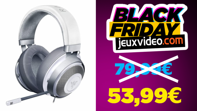 Black Friday : Le casque gamer Razer Kraken à 53,99€ chez Amazon