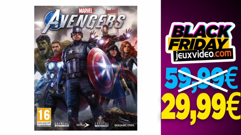 Black Friday : Marvel's Avengers à 29,99€ sur PS4 et Xbox One chez Cultura