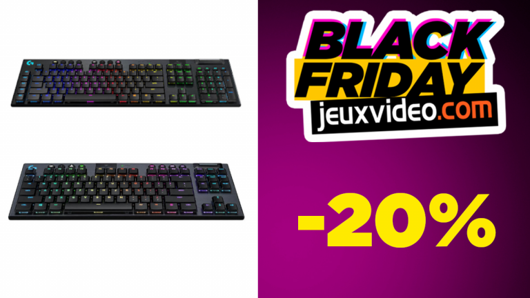 Black Friday : -20% sur le clavier G915 de Logitech sur Materiel.net
