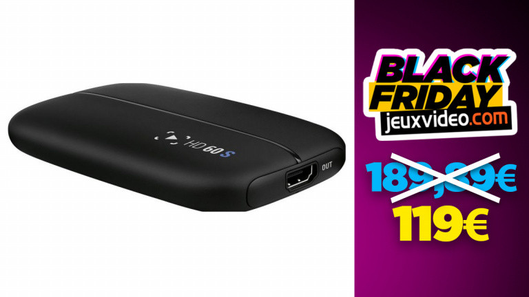 Black Friday : le boîtier d'acquisition Elgato HD60S capturant en Full HD  est à -36% chez Boulanger 
