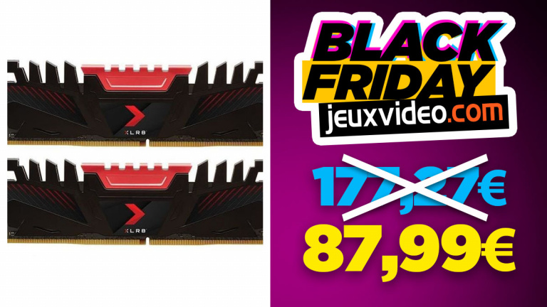 Black Friday : Mémoire RAM PNY XLR8 32Go (2 x 16Go) 3200 MHz - DDR4 à 87,99 € chez Cdiscount