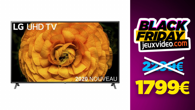 Black Friday : La TV LED LG 86UN8500 86 pouces à -21% chez Darty
