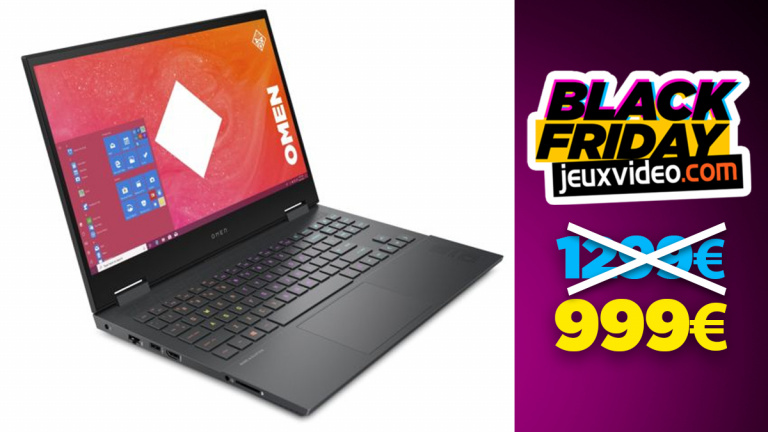 Black Friday : PC portable gamer HP OMEN 15" avec processeur Rysen 5 4600 à 999 € sur Rue du Commerce