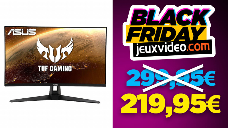 Black Friday : L'écran PC Asus TUF VG279Q1A à 219,95 € chez Matériel.net