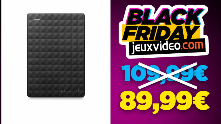 Black Friday : Le disque dur externe 4 To Seagate Expansion à 89,99€ sur Fnac