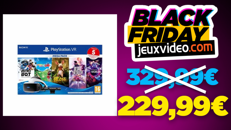 Black Friday : Le Mega Pack 3 PSVR avec 5 jeux à -30% chez la Fnac