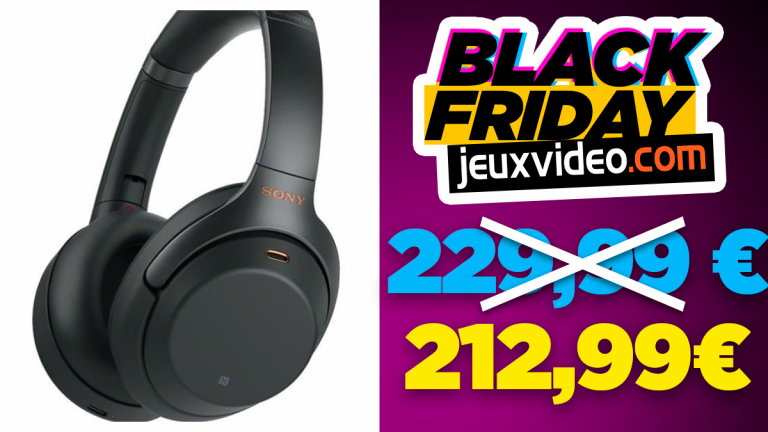 Black Friday : Le casque Sony WH-1000XM3 à prix cassé sur Cdiscount