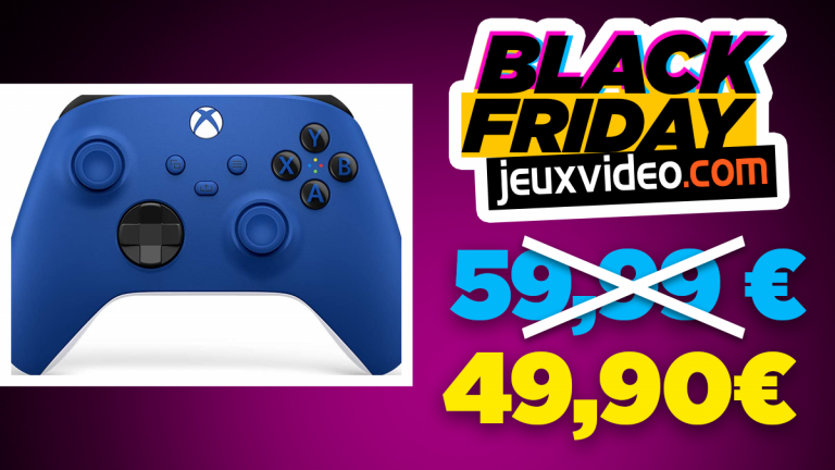 Black Friday : La manette Xbox Series Shock Blue à moins de 50€ sur Amazon