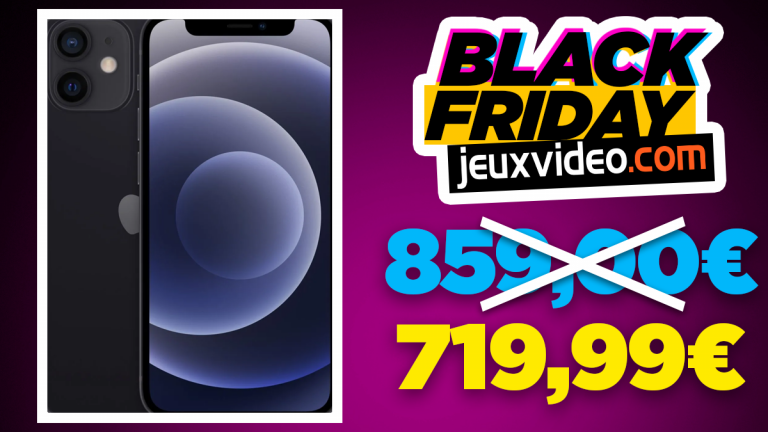 Black Friday : L'iPhone 12 mini 128 Go à 719,99€ sur Rakuten