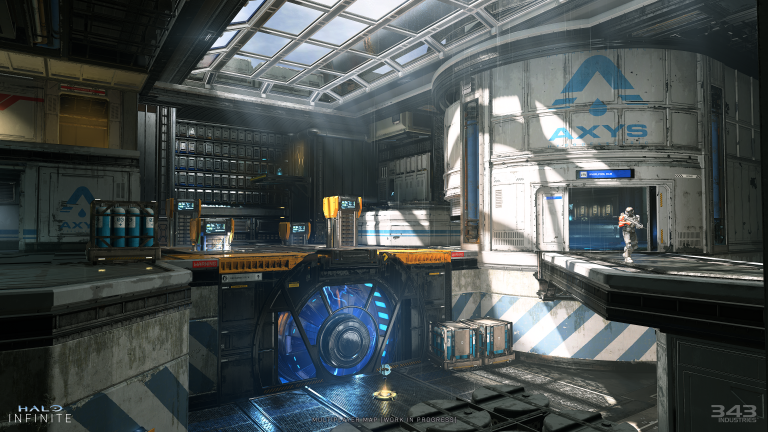 Halo Infinite : sortie prévue à l'automne 2021, une première carte multijoueur présentée en images