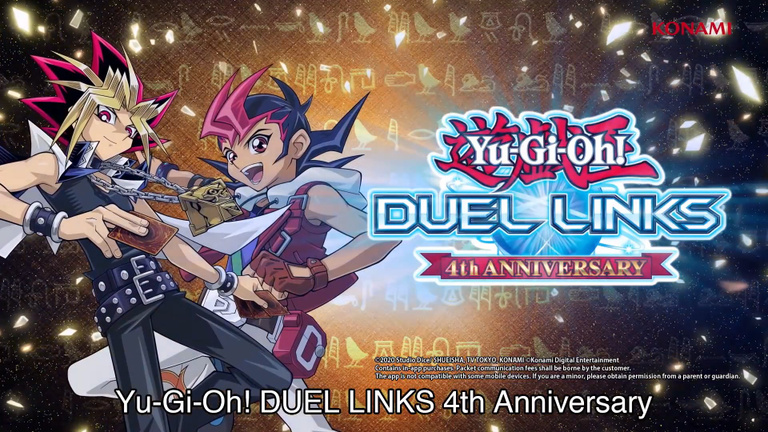 Yu-Gi-Oh! Duel Links fête son quatrième anniversaire