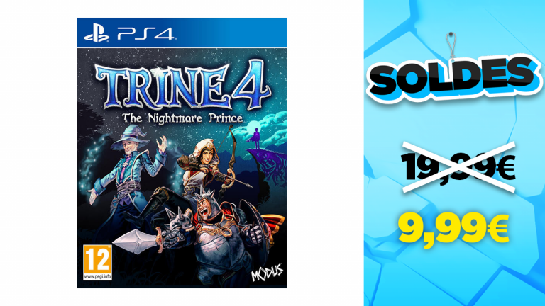 Soldes PS4 : Trine 4 The Nightmare Prince à -50%  