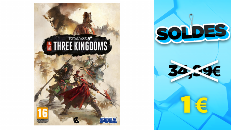 Soldes PC : Total War : Three Kingdoms Edition Limitée à 1€