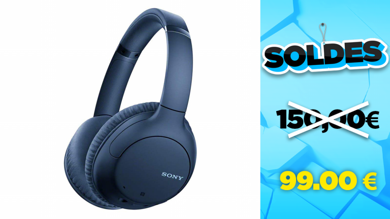 Soldes Sony  : le casque WH-CH710N sans fil à réduction de bruit à -34%