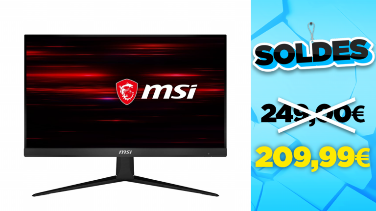 Soldes MSI : l'écran MSI Optix G241 en réduction à -15%