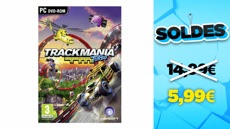 Soldes Ubisoft : Trackmania Turbo en réduction à -60%