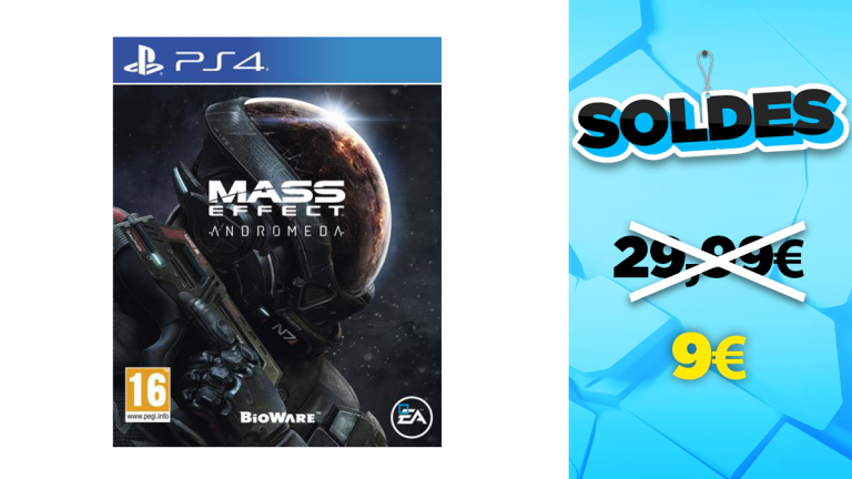 Soldes PS4 : Mass Effect Andromeda à -70%