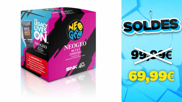 Soldes NeoGeo : La NeoGeo Mini HD en réduction à -30%