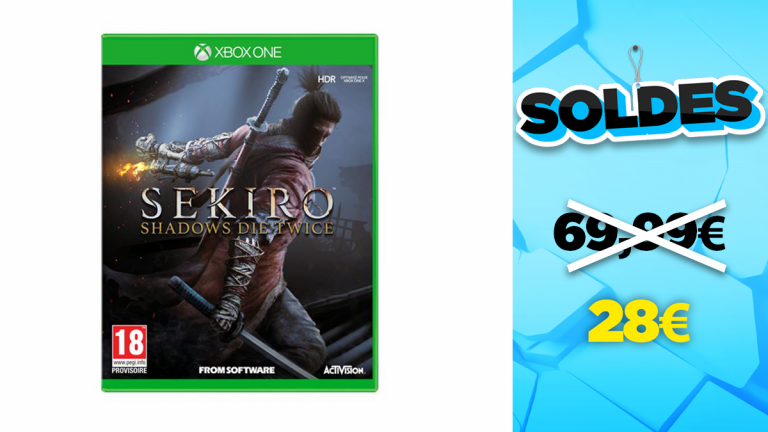 Soldes Xbox One : Sekiro Shadows Die Twice en réduction à -60% 