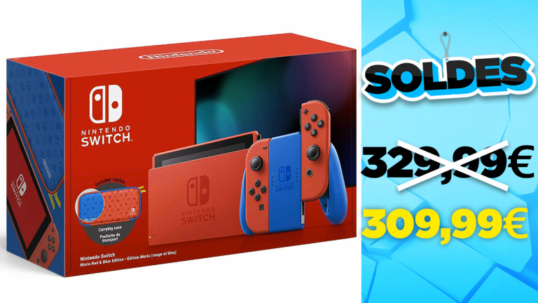 Soldes 2021 : La Nintendo Switch Edition Mario 35 ans au meilleur prix
