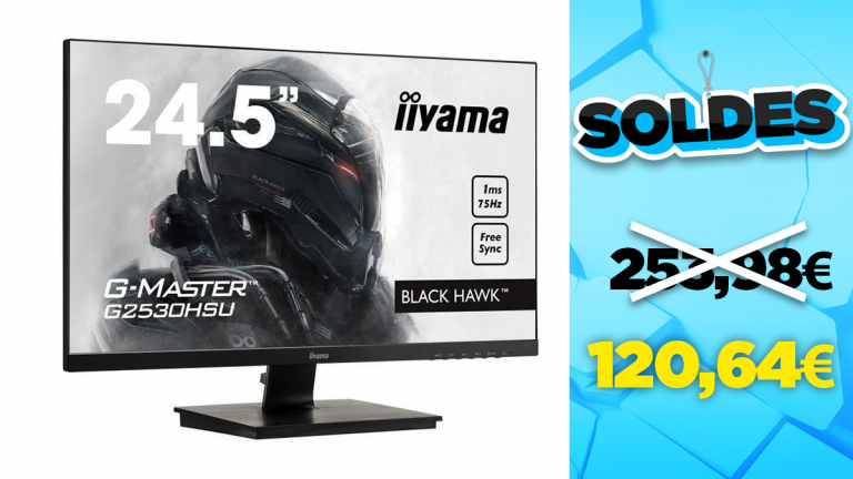 Promo IIyama : L'écran PC Gamer 24,5" FHD en réduction à -52%