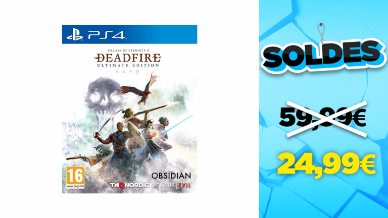 Soldes PS4 : Pillars of Eternity 2: Deadfire en réduction à -58%