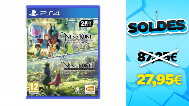 Soldes PS4 : Ni No Kuni 1+2 en réduction à -67%
