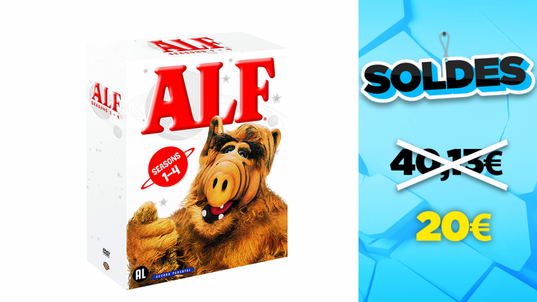 Soldes série culte : l'intégrale de la série Alf en réduction à -50%
