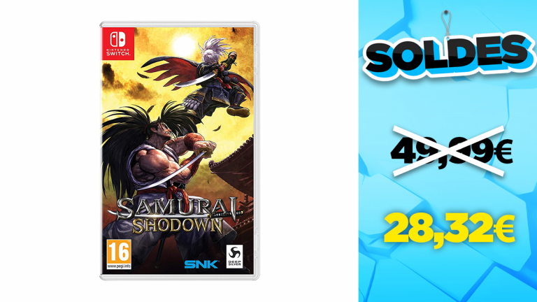 Soldes Nintendo : Samurai Shodown en réduction à -43%