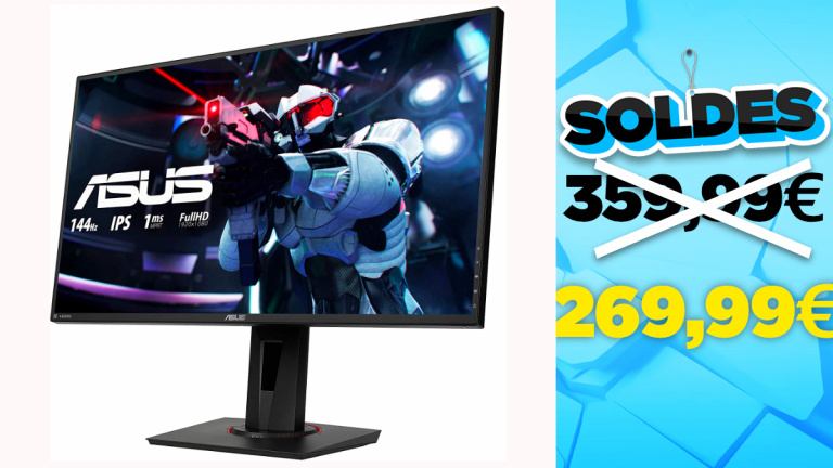 Soldes 2021 : L'écran PC Gaming ASUS VG279Q au meilleur prix chez Amazon