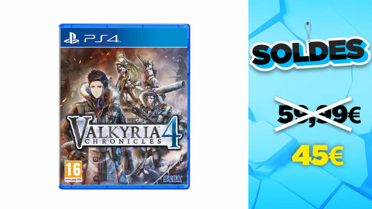 Soldes PS4 : Valkyria Chronicles 4 en réduction à -25%