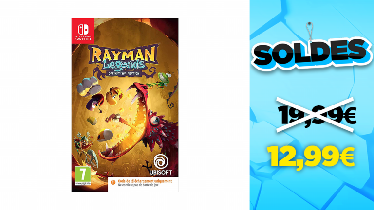 Soldes Nintendo : Rayman Legends Definitive Edition en réduction à -35%