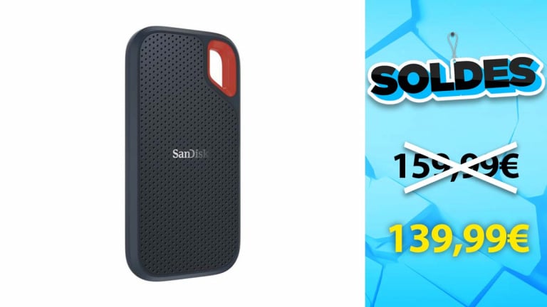 Soldes Sandisk : SSD externe de 1 To en baisse de prix 