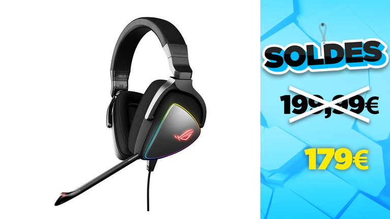 Soldes Asus : le casque Gamer ROG Delta en réduction à -10%